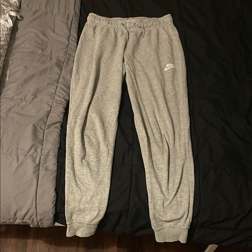 Nike Kids Light Gray Joggers